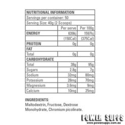 gen-tec nutrition pure carbs