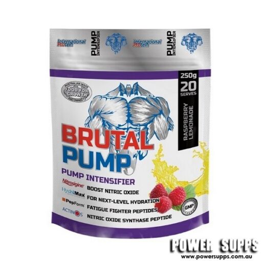 International Protein Brutal Pump Strawberry Kiwi 250g