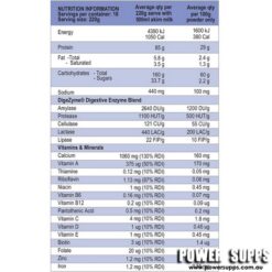 international protein heavy weight mass gainer ingredients