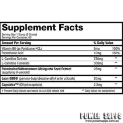 kodiak nutrition carnishred ingredients