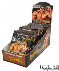 MAXS Muscle Meal Cookies Choc Peanut Butter 12×90g Cookies