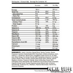 ehplabs oxyshred hardcore ingredients