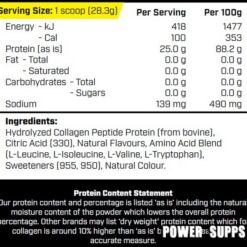 cyborg sport collagen pro ingredients