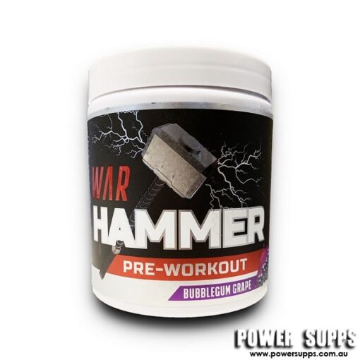 International Protein War Hammer Candy Cane with Popping Candy 30 Serves