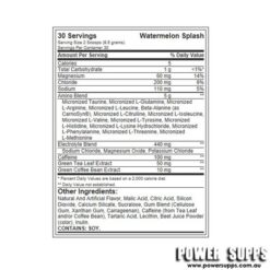 Optimum Nutrition Essential Amino Energy Electrolytes ingredients