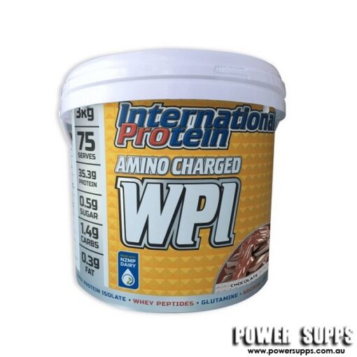 International Protein Amino Charged WPI Caramel Popcorn 3kg