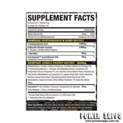 musclesport rhino rampage ingredients