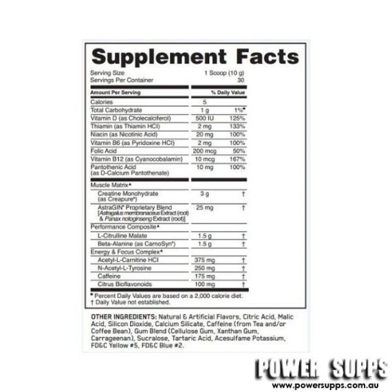 Optimum Nutrition Gold Standard Pre Workout Power Supps