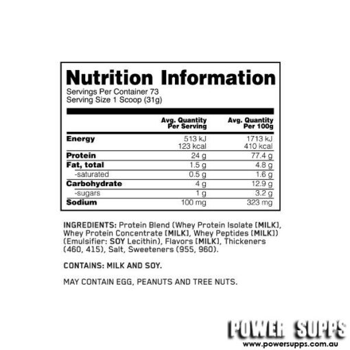 optimum nutrition gold standard whey ingredients