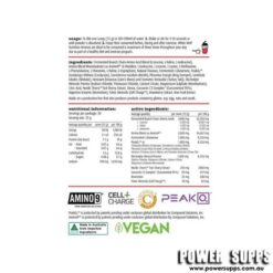 white wolf nutrition aminos ingredients