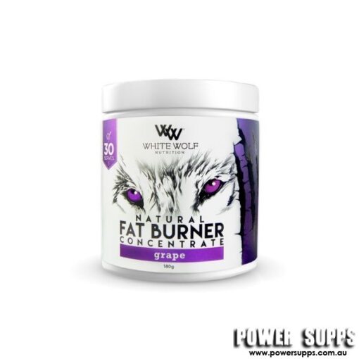 White Wolf Nutrition Natural Fat Burner Grape 30 Serves