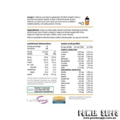 white wolf nutrition vegan plant protein blend ingredients