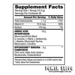 bsn amino-x ingredients