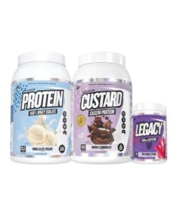new muscle nation protein custard legacy stack