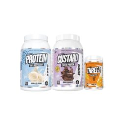 new muscle nation protein custard three-d stack