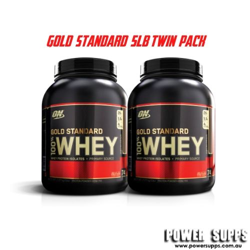 optimum nutrition gold standard twin pack
