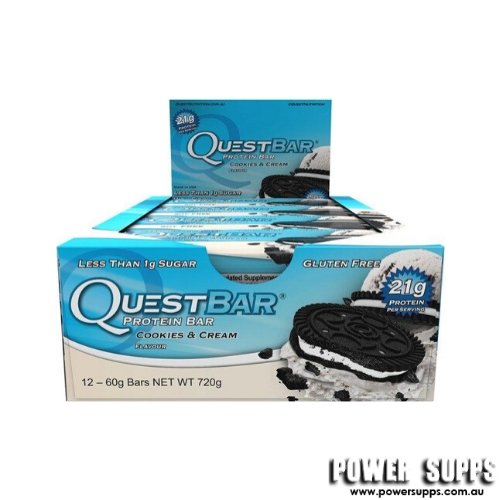 Quest Nutrition Quest Bars Coookies and Cream 12 x 60g Bars