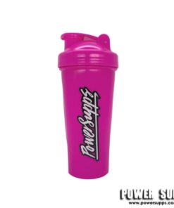 Power Supps Shaker Bright Pink Bright Pink Shaker/White Print 700ml