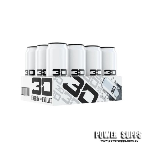 3D Energy Drinks White - Grapefruit 12 x 473ml