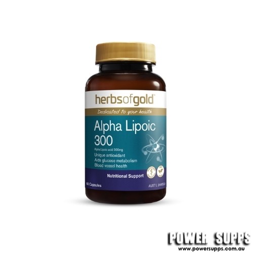 Herbs of Gold Alpha Lipoic 300  60 Capsules
