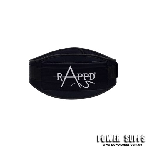 Rappd Neoprene Training Belt Black/White Print X Large