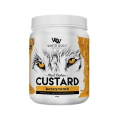 White Wolf Nutrition Plant Protein Custard Honeycomb 25 Serves