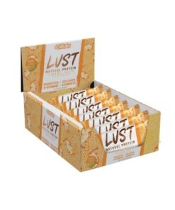 EHPLabs Lust Bars Box Caramel White Chocolate 12 x 60g Bars