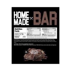 axe and sledge home made bars double chocolate brownie ingredients