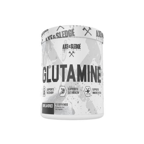 Axe & Sledge Glutamine Unflavoured 40 Serves