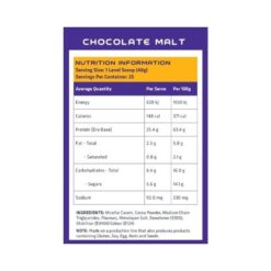 alien custard chocolate malt ingredients