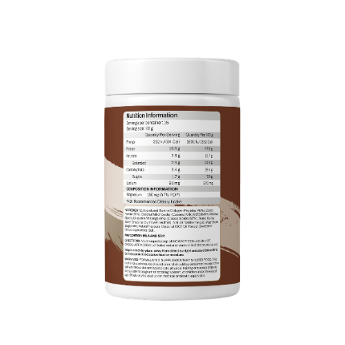 ATP Science NOWAY Collagen Hot Chocolate Ingredients ATP Science NOWAY Collagen Hot Chocolate Ingredients