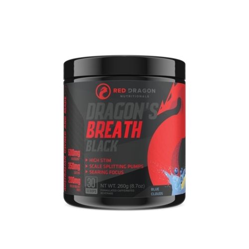 Red Dragon Dragon's Breath Black Blue Clouds 30 Servings
