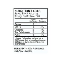 ehplabs acetyl l-carnitine ingredients