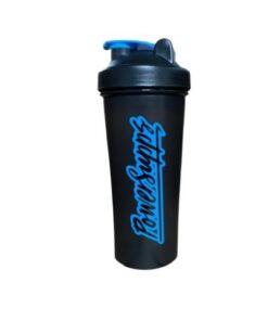 Blacked Out Shakers Series Black Cup with Black/Blue Logo 700ml