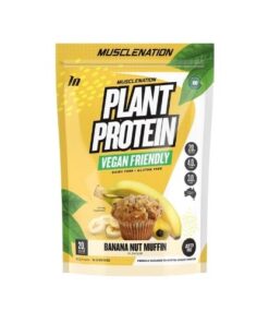 Muscle Nation Natural Plant Protein Banana Nut Muffin 16 Serves