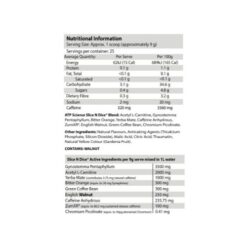 atp science slice n dice ingredients
