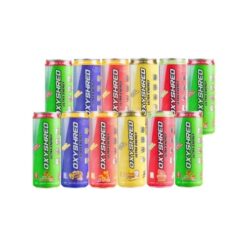 EHPLabs Oxyshred Ultra Energy Cans Variety Carton 12 Mixed Flavours 12 x 355ml cans