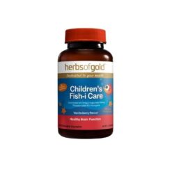 Herbs of Gold Children's Fish-I Care Vanilla Berry 60 Gels