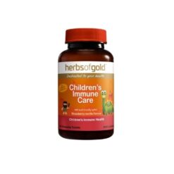 Herbs of Gold Children's Immune Care Strawberry Vanilla 60 Tablets