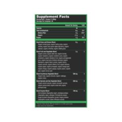 onest health supergreens ingredients