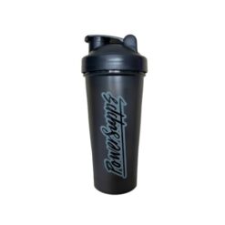 Blacked Out Shakers Series Black Cup with Black/Grey Logo 700ml