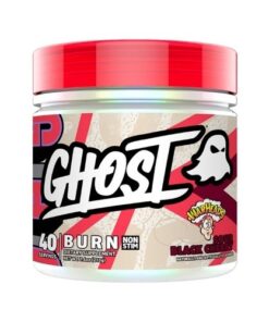 Ghost BURN Non Stim Sour Black Cherry 40 Serves