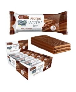 NOVO Protein Wafer Bar Milk Chocolate 12 x 40g Bars