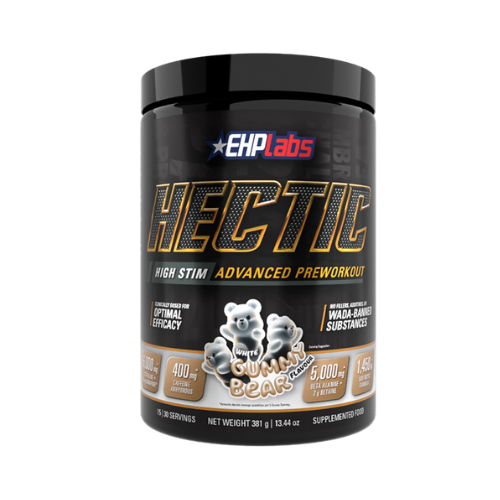 ehplabs hectic advanced pre workout white gummy bear ehplabs hectic advanced pre workout white gummy bear