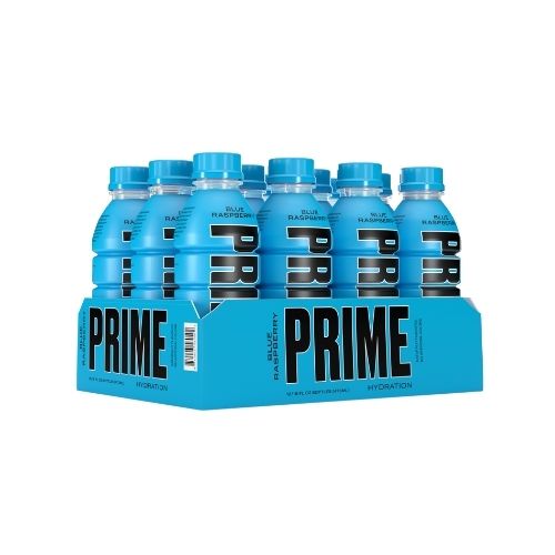 Prime Hydration Blue Raspberry 12 x 473ml Bottles