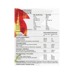 red dragon nutritionals fireball ingredients