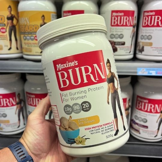 best maxines burn protein flavours
