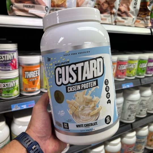 best muscle nation custard flavours