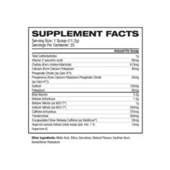 ryse blackout pre workout ingredients