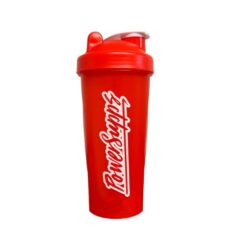 Power Supps Shaker Translucent Red Translucent Red with White Logo 700ml